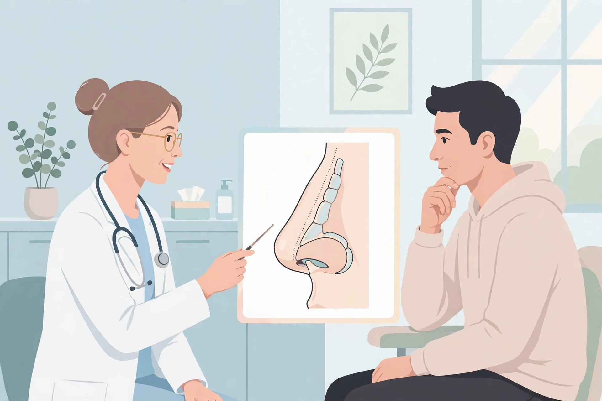 Nâng Mũi Bán Cấu Trúc Là Gì Và Ai Phù Hợp