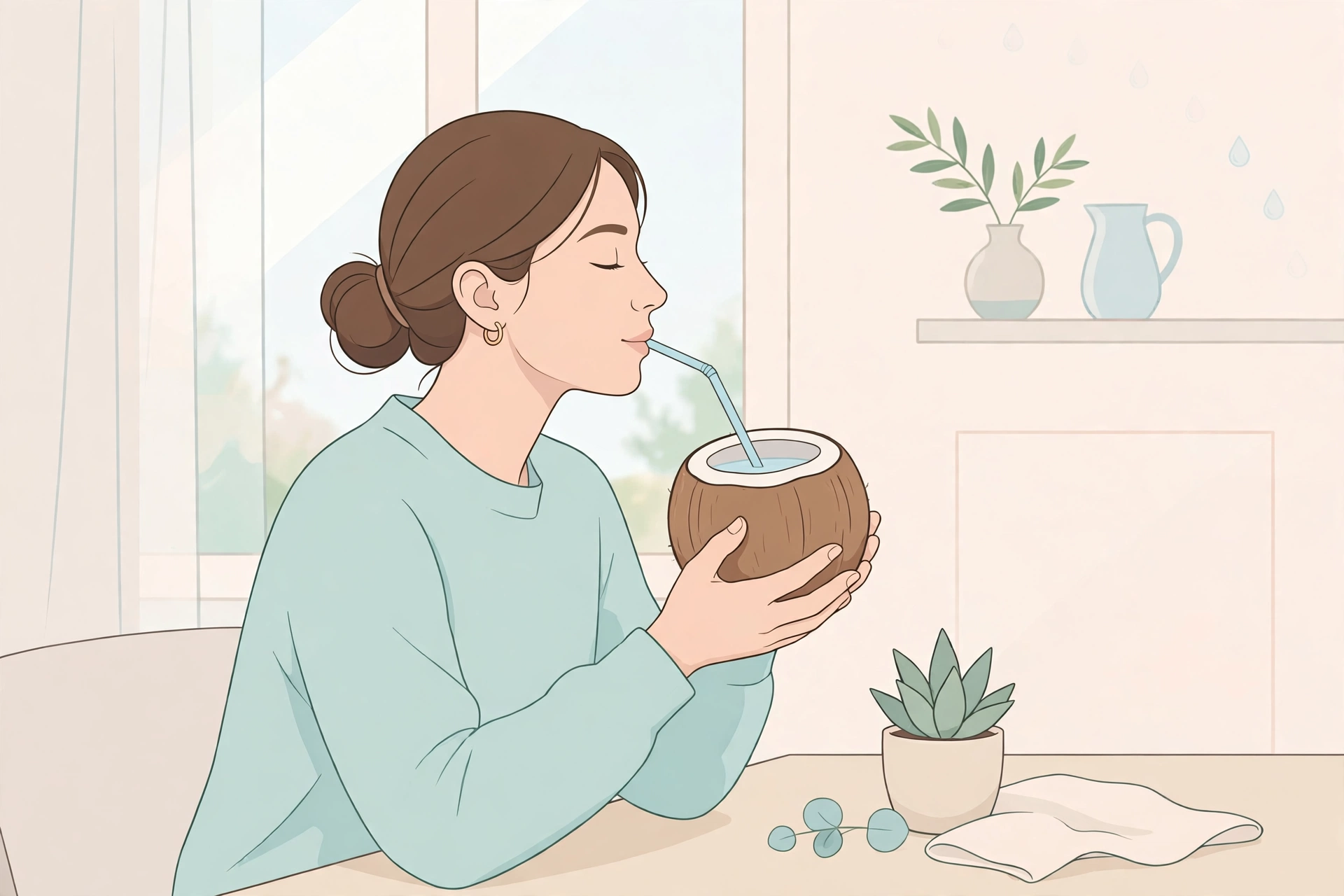 Nâng Mũi Uống Nước Dừa Được Không Và Uống Bao Nhiêu Là Vừa